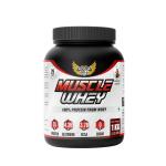 KPMUSCLE Muscle Whey 100% Protein From Whey (Double Rich Chocolate , 1kg)