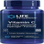 Life Extension Vitamin C 24-Hour Liposomal Hydrogel Formula 60 vegetarian tablets