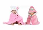 My NewBorn Cartoon Baby Blanket for AC Room (Pack of 2, Pink)