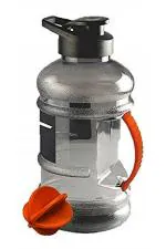 Doveaz Orange Plastic Gallon Water Bottle for Gym 1.5L