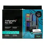 GOLDLEAF-Calligraphy Pens Set by Mont Marte, Best Calligraphy Set for Beginners&Kids-33Pieces-2Pack