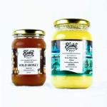 Bioky Organics Pure Natural A2 Desi Gir Cow's Ghee -500Ml + Raw Honey 350 Free