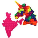 Dhoni Multicolor Bubble Fidget Toy Combo (Pack of 2)