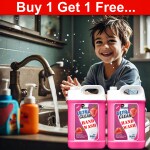 PISHARNATH Hand Wash Liquid pink 10Liter with 90% Natural Origin Content, 99.9% Germ Protection