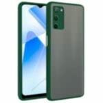 Oppo A55 (5G) Green Silicon Shock Absorbent Mobile Back Case 20.3 x 12.7 x 10.2 cm