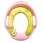 Florite Cushioned Potty Seat with Handle for Kids - Pink