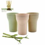 Mahaware BamBoosh Bamboo Eco Friendly Kids Drinking Glass 300ml (Set of 3)