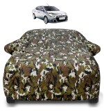 Auto Hub Renault Scala Car Cover with Mirror Pocket and Soft Cotton Lining,Waterproof Renault Scala Car Body Cover, Army Print