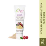 La Pink Young Forever Face Wash | 100% Microplastic Free Formula | Age Defying, Reduces Fine Lines, Pigmentation, Dark Spots & Scars | White Haldi | For Younger Radiant Skin | All Skin Types | 25ml