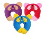 Aarushi Multicolour Round Shape Baby Pillow 23 x 4 x 20 cm 0 - 1 Y (pack of 3)