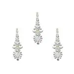 Comet Busters Long Silver Bindi Pack for Women (BIN2015) Pack of 1