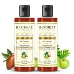 Hasthkar Handmades SLS Paraben Free Amla Neem & Argan Oil Hair Shampoo for Men & Women 210ml Pack of 2