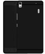LazyLion Lenovo A7000 dsafe Black Stylus Silicon Case with Soft Feel and Ultra Safety