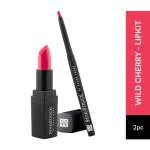 Star Struck by Sunny Leone Wild Cherry 2PC Lip Kit (Lipstick + Lip Liner)