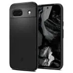 Spigen Thin Fit Back Cover Case Compatible with Pixel 8a (TPU + Poly Carbonate | Black)