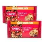 UNIBIC Fruit & Nut Value Pack Cookies (1000 g, Pack of 2)