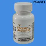 FOREVER LIVING PRODUCTS Active HA Softgel With Hyaluronic Acid, Turrneric Extract, and Zinc Nutraceutical | 60 N Softgels