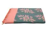 Saagar Tex Rich Pure Cotton Blanket/Single Size Blanket/Bedsheet/Soft and comfy/Summer and Winter use/Solapur Cotton Chaddar/Size: 60'' x 90''/Green /Quantity: 1 blanket