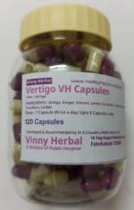 Vertigo DH Herbal Supplement Capsules 120 Caps Jar - DoctorKC Herbal