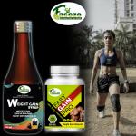 Inlazer Fast Gain Weight Gain Capsule And Weight Gain Syrup Combo For Xtra Protein Weight Gainers/Mass Gainers (200 ml, Unflavoured)