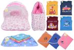 Kwitchy New Born Baby Gift Combo Bedding & Clothing Set Daily Essential Items (0-6 Months)