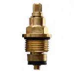 New Ware Tap Spindle Replacement Disc - Compatible with Jaguar Continental Type Models - Hot & Cold Faucet Valve for Bathroom and Kitchen (Parryware for Jade - 15mm)