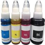 TEQUO Ink Canon PIXMA G1000,G1010,G1100,G2000,G2002,G2010,G2012,G2100,G3000 Black + Tri Color Combo Pack Ink Bottle