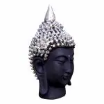 Avon Star Gallery Black Resin Polyresin Handcrafted Buddha Statue
