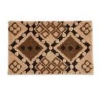 Home Diaries Super Soft Microfibre Bath Mat (40x60cm) Diamond Pattern Super Absorbent Anti Skid Mat for Home/Bathroom/Bedroom/Kitchen/Door Mat/Floor Mat (Brown)