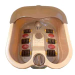 NIVKART Electric FOOT spa bath and roller massage for feet pain relieve and care used by parlours,foot therapy ,home