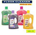 Helper Floor Cleaner, 500 ml - MIX - 4 FRAGRANCES , 4PC PACK
