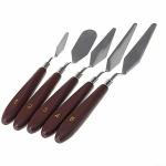 KIDIVO Stainless Steel Artists Palette Knife (Pack of 5)