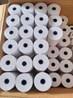 BIS POS Thermal Paper Roll,50gsm,White79MM ( 3Inch) X 50 M (Set Of 15)
