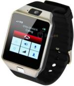 Nefi Black Bluetooth Smart Watch With Camera For Men And Women
