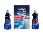 Finish Dishwash Combo - Rinse Aid 800ml (400ml X 2pc) and Salt 1.2 kg