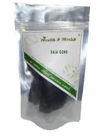 HEALTH & HERBS Kala Gond - Gond Siyah - Black Gum 50 Gram