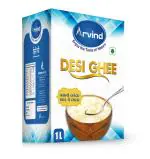 Arvind Desi Ghee | Fresh Milk and Rich Aroma | for Better Digestion and Immunity |1Litre Tetra Pack