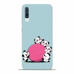 Covers Gap Samsung Galaxy A50 Cute Panda Polycarbonate Mobile Phone Hard Back Cover Case Stylish Designer 3D Printed For Girls And Boys 20 x 15 x 5 cm