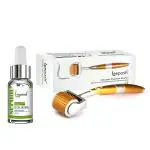 LEEPOSH Derma Roller Micro Niddle Roller System Glutathione Mesotherapy Serum Normal Skin Nourishing Hyaluronic Acid, Vitamin C 120 G