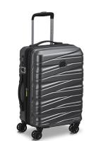 Delsey PARIS TIPHANIE 66 CM 4 DOUBLE WHEEL POLYCARBONATE CABIN GRAPHITE HARD SUITCASE
