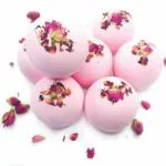 SIB SOPURE Rose With Pure Essential Oil Bathing Bomb for Body, Aromatherapy, Relaxing and Muscle Pain Relief, 70 g - Pack of 2