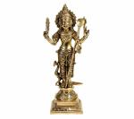 Kartique Brass Swaminatha Skanda Kartik Statue 12 inch