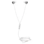 Hitage HB-354 OG Series Stereo Earphone Music HD Call Single Buttons Multi Color Wired Headset  (White, In the Ear)