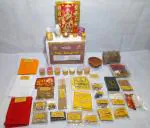 BHAKTI 2 SHAKTI MAKING WORSHIP SPECIAL Navratri Poojan Kit | Navdurga Pooja Saman | Ghat sthapna Poojan Kit | Maa Laxmi Ambe Durga Pooja | Medium Series (1 meter Cloth)