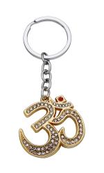 Fine Blessings Om Fancy Metal Keychain