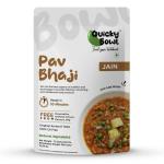 Quicky Bowl Ready to Eat Pav Bhaji (Pack of 3)