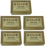 Khadi Herbal White Musk Soap, 125 Gm Each (Pack Of 5)