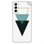 GADGETSWRAP Printed Vinyl Skin Sticker for Samsung Galaxy S21 FE - 3 Triangle