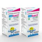 Dr. Morepen INTEBACT INSTA 5BN CFU | Probiotics Supplement for Gut Health, Vanilla flavour - 6 Sachets - Pack of 2