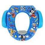 Zollyss Blue Plastic Baby Soft Toilet Potty Training Seat